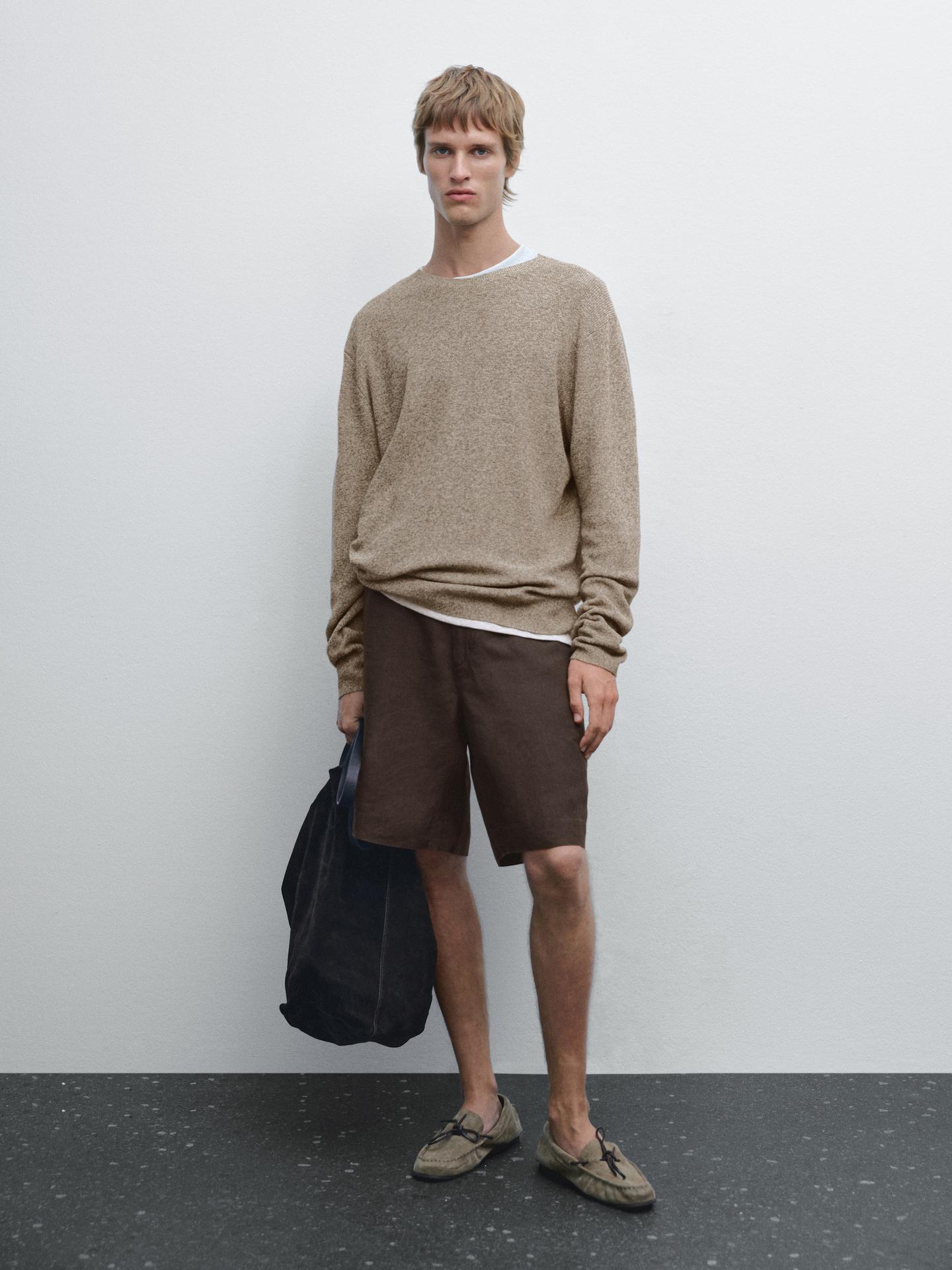 100% cotton  knit sweater