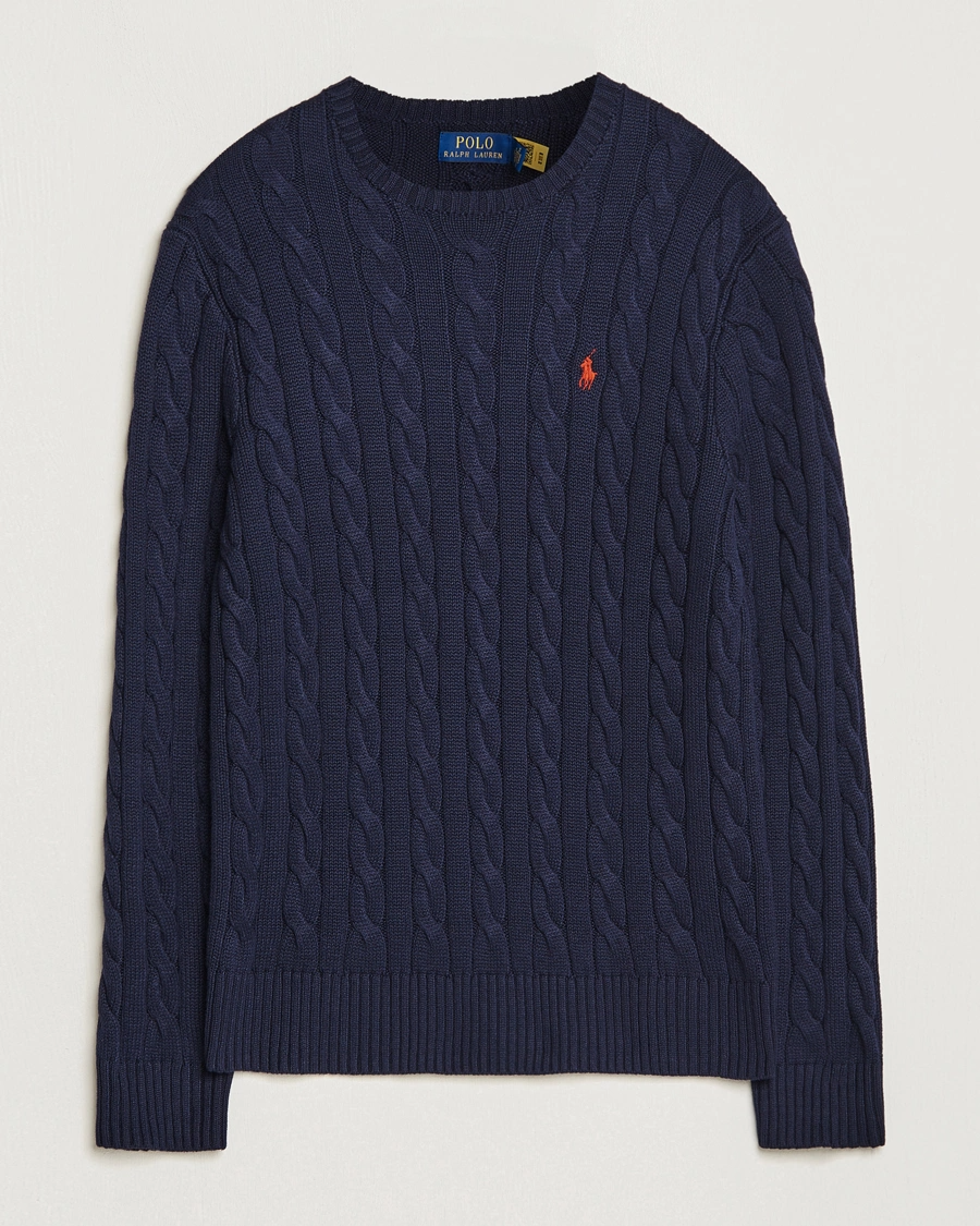 Cotton Cable Pattern Sweater