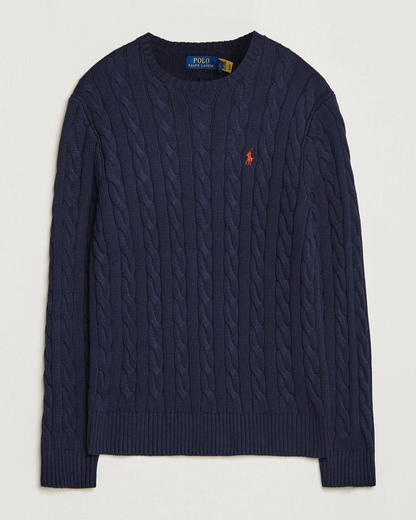 Cotton Cable Pattern Sweater