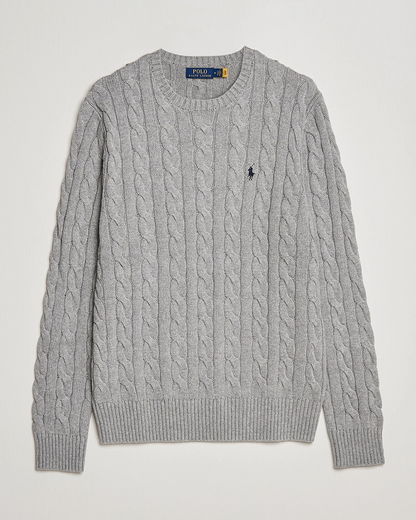 Cotton Cable Pattern Sweater