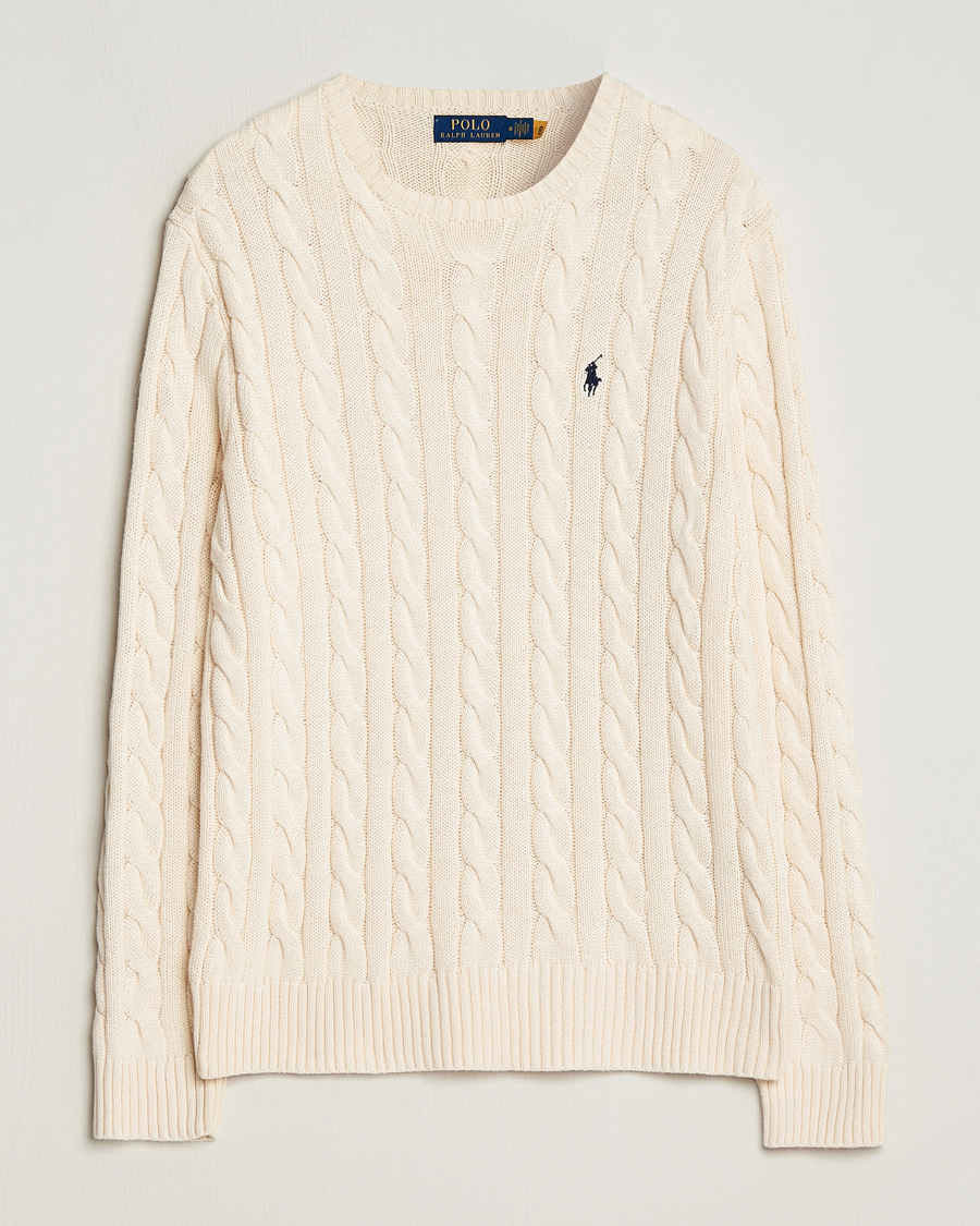 Cotton Cable Pattern Sweater