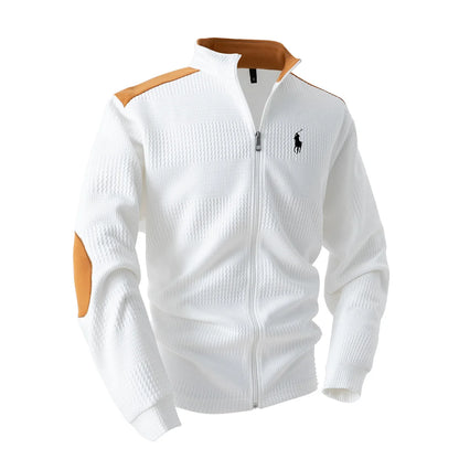 Men's Embroidered Zip Jacket