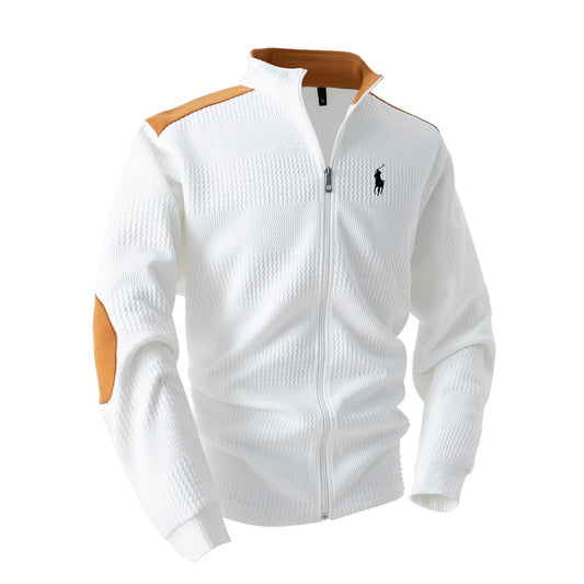 Men's Embroidered Zip Jacket