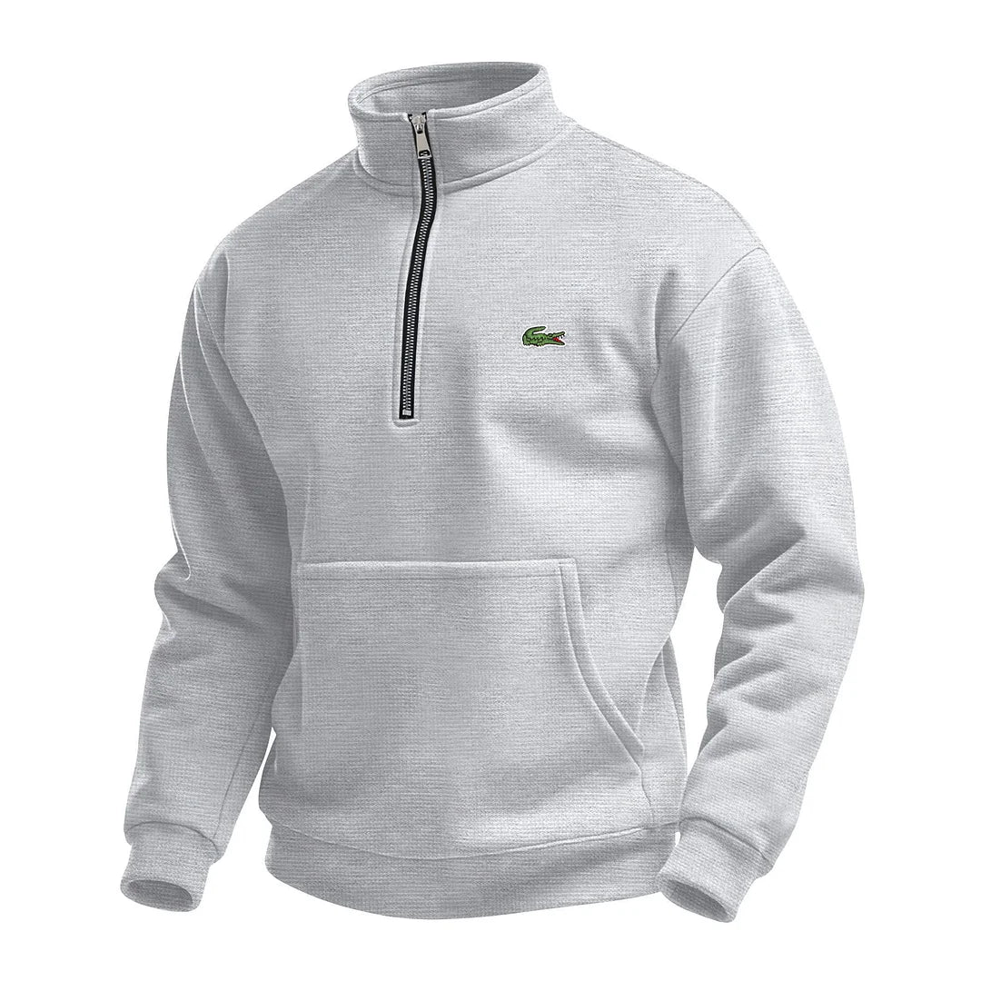 Men's Turtleneck Half Zip Sweatshirt