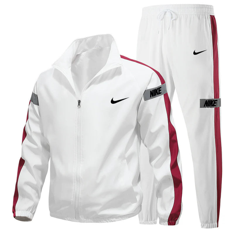 Men’s Two-Piece Athletic Tracksuit Set