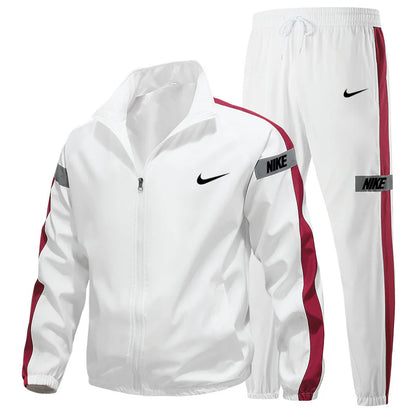 Men’s Two-Piece Athletic Tracksuit Set