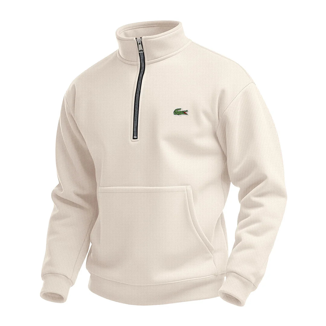 Men's Turtleneck Half Zip Sweatshirt