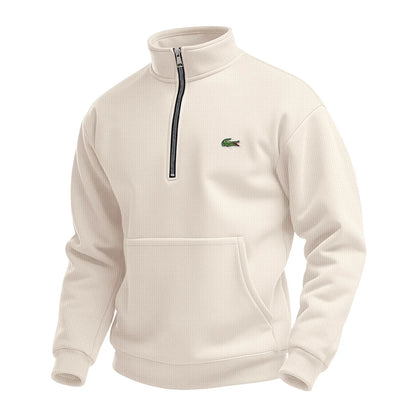 Men's Turtleneck Half Zip Sweatshirt