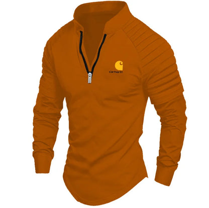 Men's Zip Long Sleeve Sports Shirt