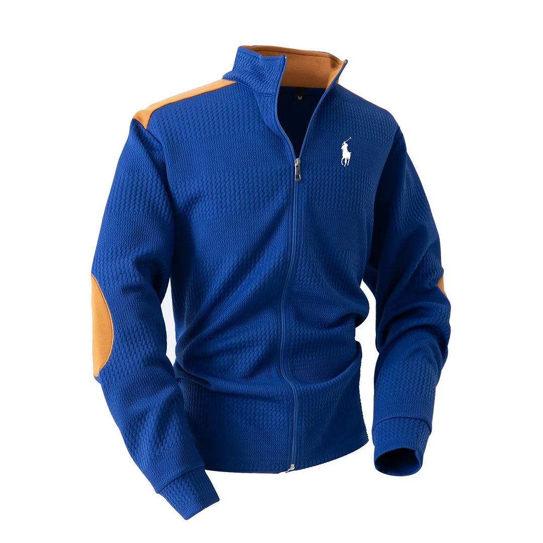 Men's Embroidered Zip Jacket
