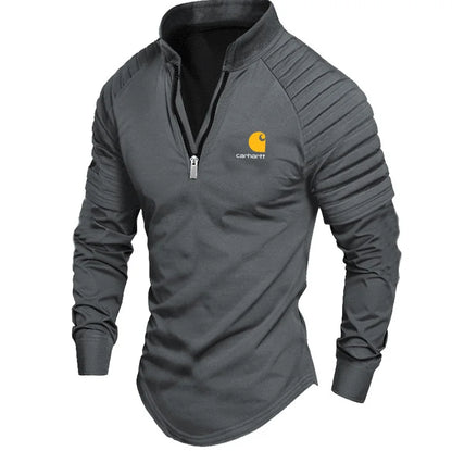 Men's Zip Long Sleeve Sports Shirt
