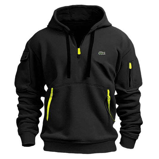 Men's Casual Multi-Pocket Hoodie