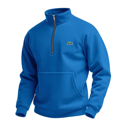 Men's Turtleneck Half Zip Sweatshirt