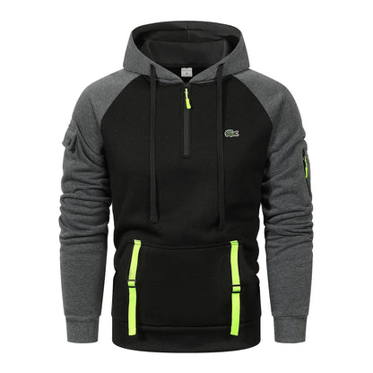 Men's Multi-Pocket Hoodie