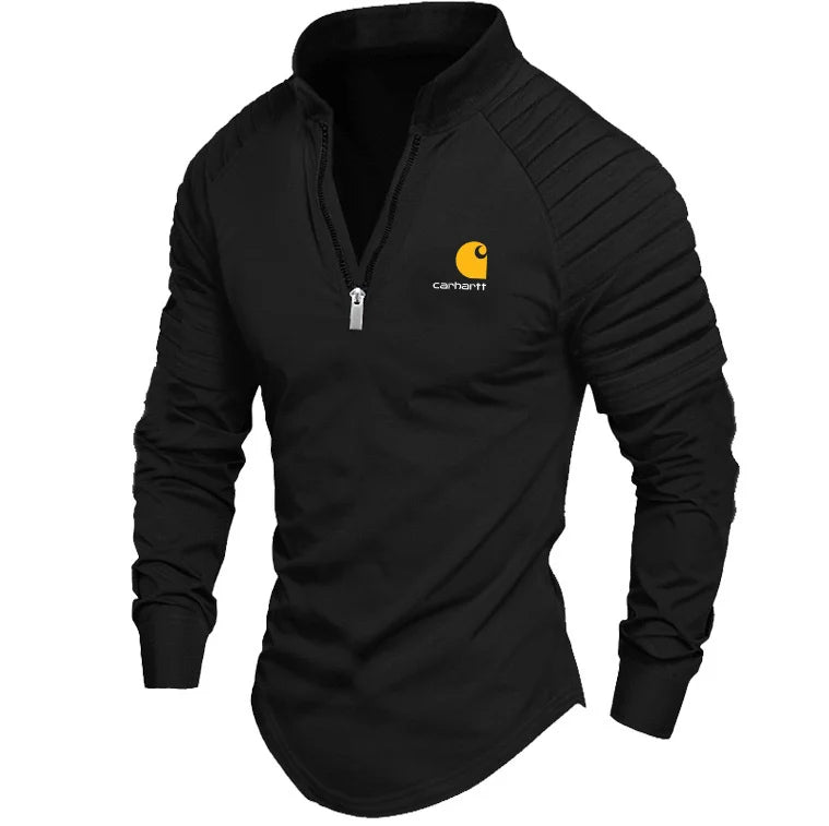 Men's Zip Long Sleeve Sports Shirt