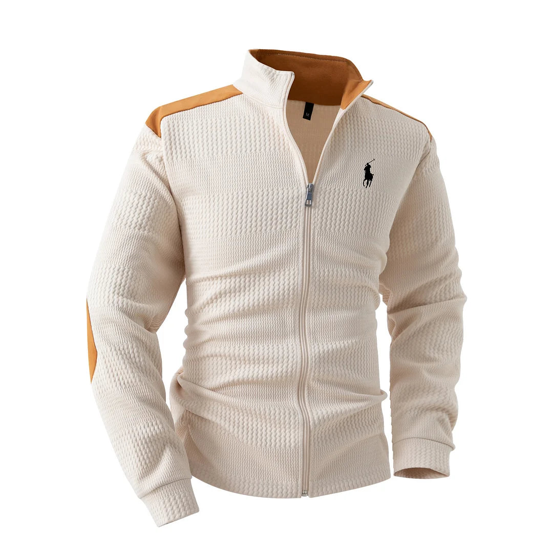 Men's Embroidered Zip Jacket