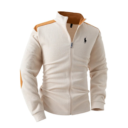 Men's Embroidered Zip Jacket